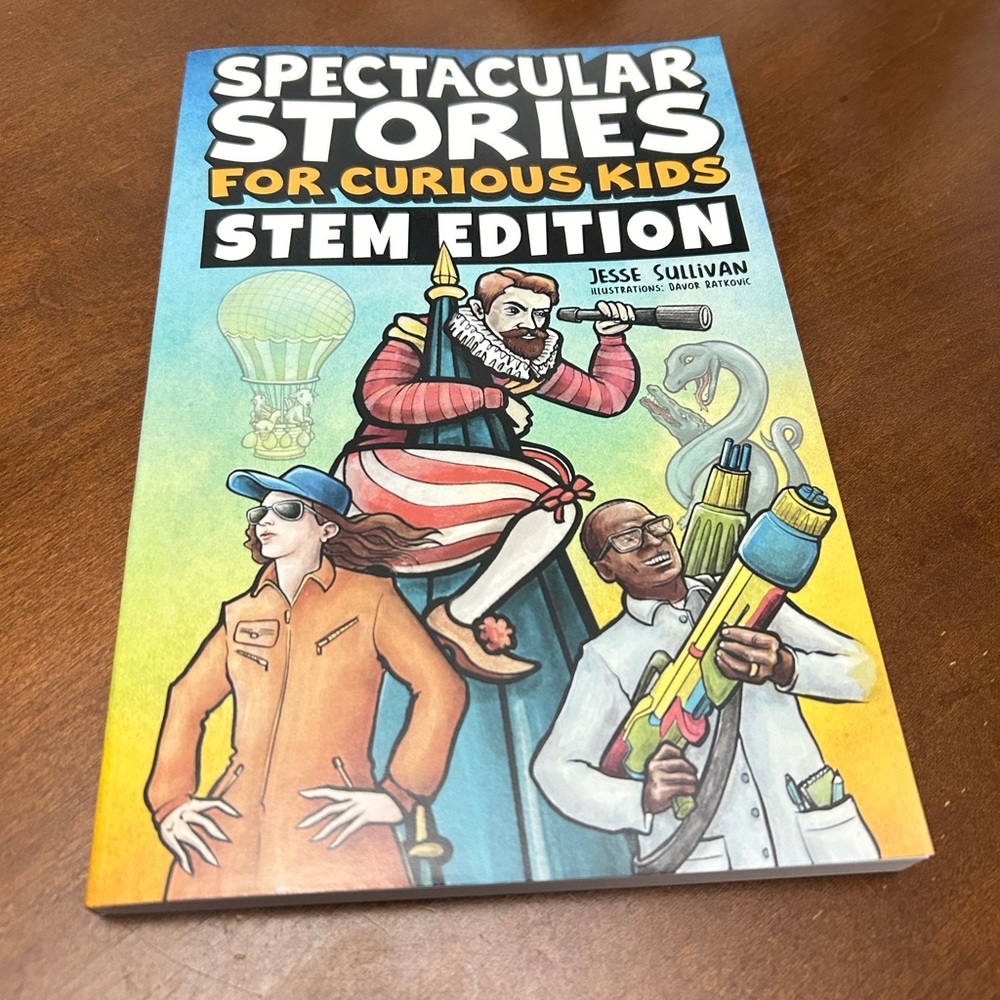 Spectacular Stories for Curious Kids STEM Edition Book